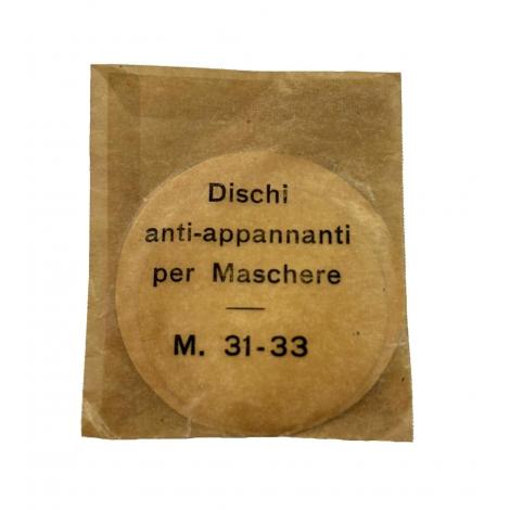 ANTIEMPAÑANTES ITLIANOS DISCHI ANTI-APPANNANTI PER MASCHERE M. 31-33