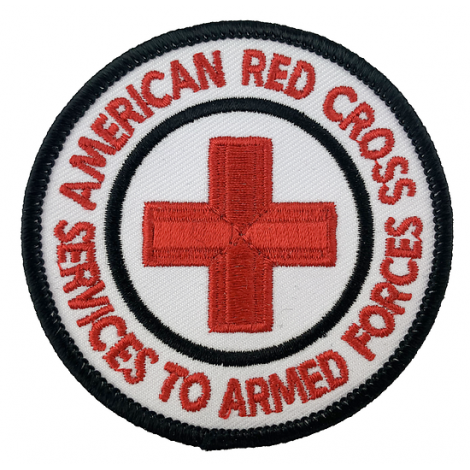 PARCHE AMERICAN RED CROSS SERVICES TO ARME FORCES