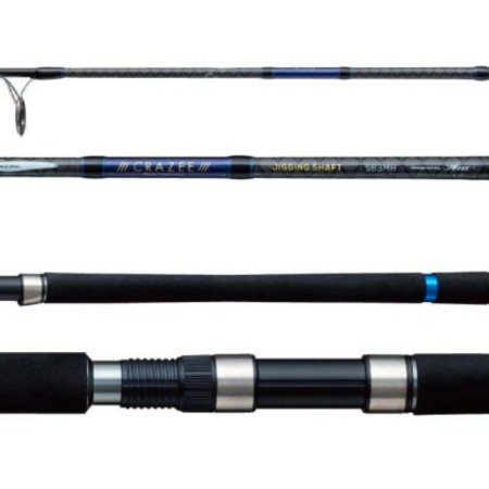 CAÑA ALPHA TACKLE CRAZEE JIGGING SHAFT S63MH