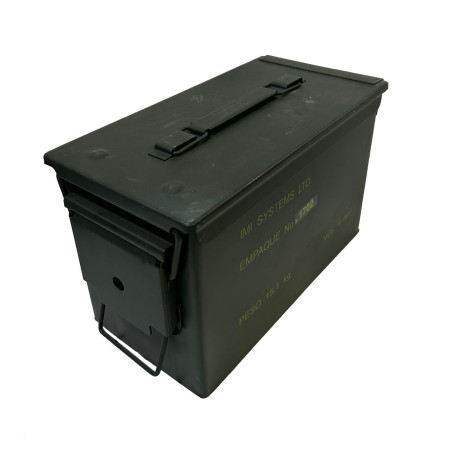 CAJA PORTA MUNICION MILITAR