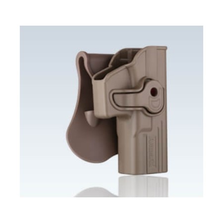 FUNDA DE PISTOLA AMOMAX GLOCK- TAN