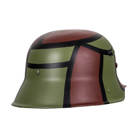 CASCO DE ACERO M16 CAMUFLAJE MIMIKRI