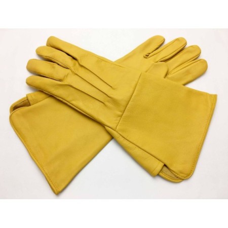 GUANTES DE CUERO AMARILLOS GUERRA CIVIL AMERICANA