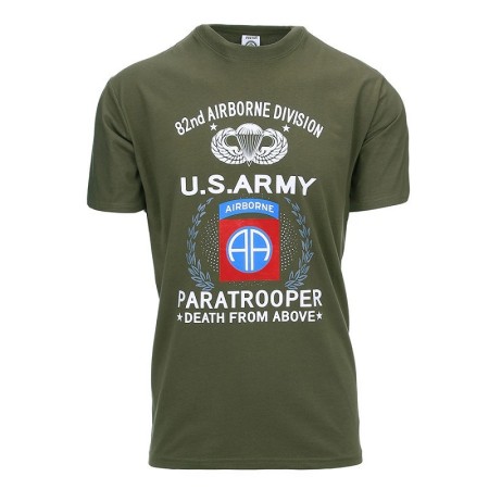 CAMISETA FOXTER US ARMY PARATROOPER 82ND