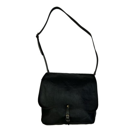 BOLSA BANDOLERA NEGRA GUERRA CIVIL AMERICANA