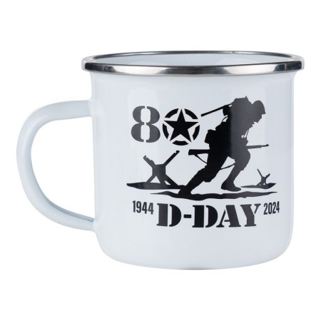TAZA ESMALTADA 80 ANIVERSARIO