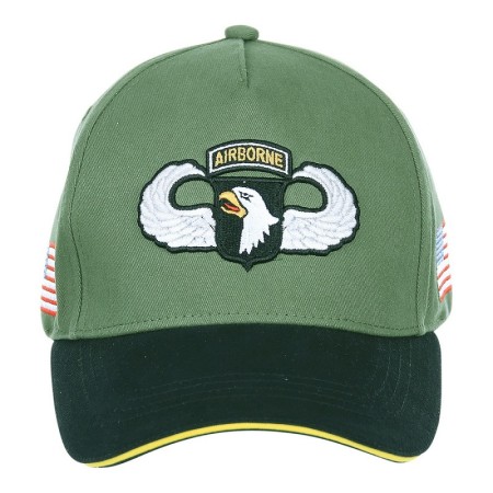 GORRA DE BEISBOL 101st AIRBORNE WWII 3D