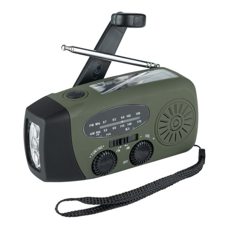 RADIO DE MANIVELA DE EMERGENCIA FOSCO