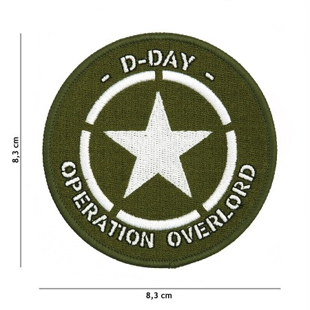 PARCHE D-DAY ALLIED STAR