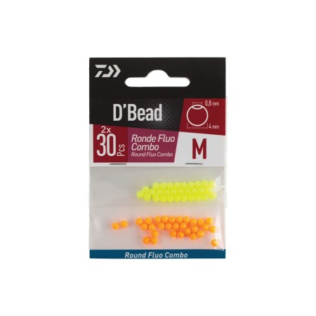 COMBO PERLAS  DAIWA REDONDAS ROUND FLUO M