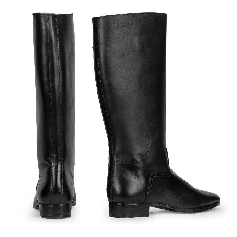 BOTAS DE OFICIAL WH/SS/LW DE CUERO NEGRAS