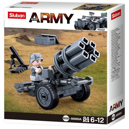 SLUBAN GERMAN ARMY ROCKET GUN M38-B0680A