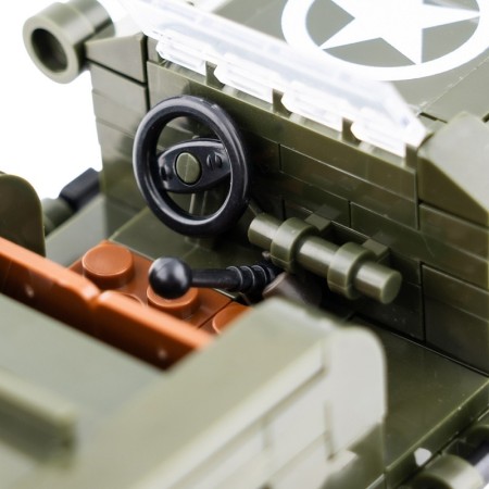 SLUBAN WWII JEEP US ARMY M38-70210