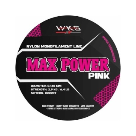 HILO WAKASU MAX POWER PINK 1000M