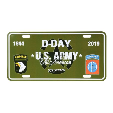 PLACA US ARMY D DAY