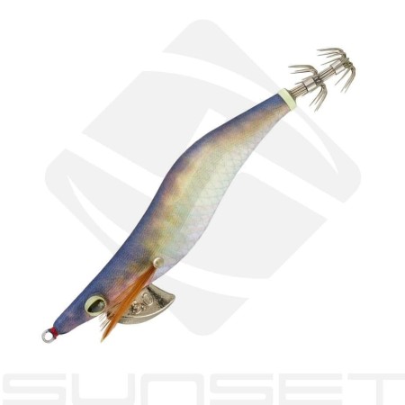 SEÑUELO SUNSET SUNSQUID SHIN IKA3.5 008 CHROME SILVER