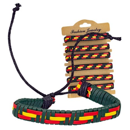 PULSERA VERDE BANDERA ESPAÑA