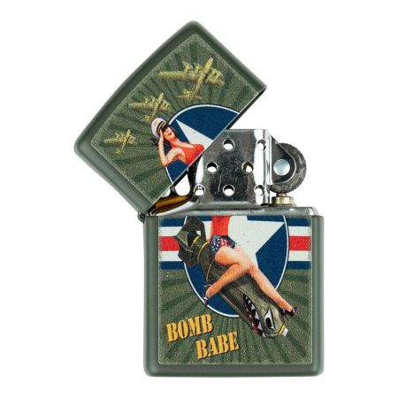 ZIPPO PIN UP BOMB BABE