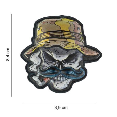 PARCHE PVC UV SKULL BUSH RANGER