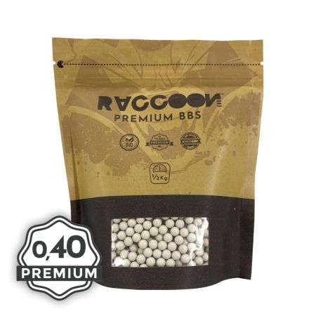 BOLAS RACCOON PREMIUM BIO - 0.40g 1/2kg