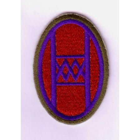 PARCHE US 30TH INFANTRY DIVISION OD BORDER