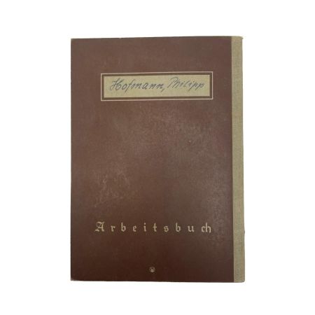 DEUTSCHES REICH ARBEITSBUCH ORIGINAL (14)