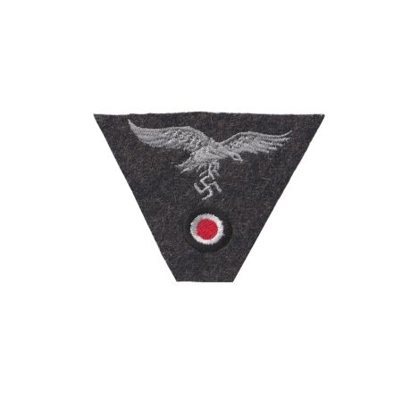 INSIGNIA TRAPEZOIDE M43 LW BORDADA GRIS AZULADO