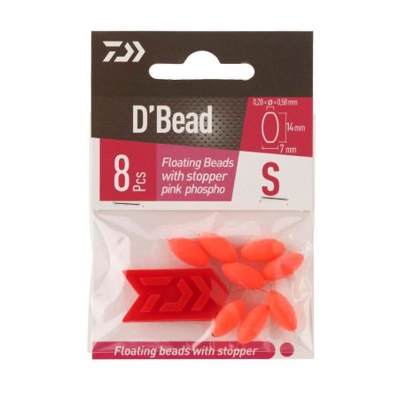 PERLAS FLOTANTES DAIWA PINK PHOSPHO S
