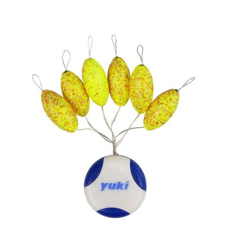 PERLAS OVALADAS YUKI YELLOW GLOSSY
