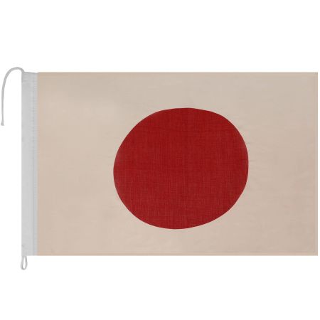 BANDERA NACIONAL JAPONESA 150X90CM (LA TONALIDAD DEL BLANCO PUEDE VARIAR AL DE LA FOTOGRAFIA)