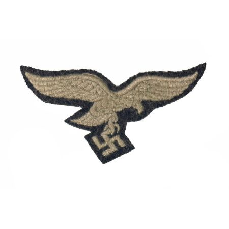 AGUILA DE PECHO LUFTWAFFE BORDADA SOBRE LANA AZUL OSCURA