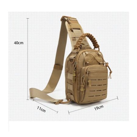 BANDOLERA MULTIFUNCIONAL TAN