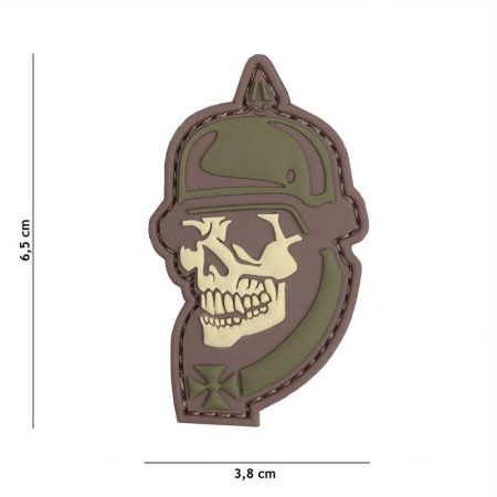 PARCHE PVC WWI CALAVERA VERDE