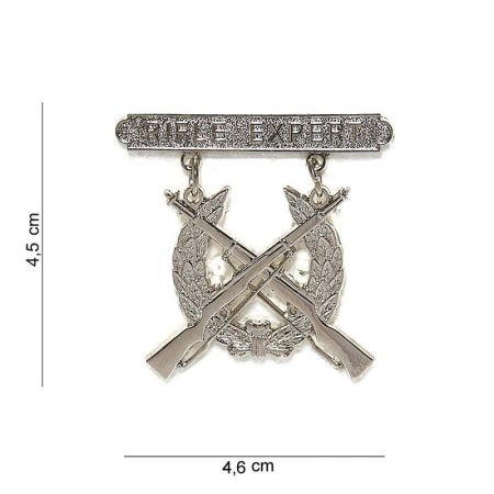 INSIGNIA US EXPERTO EN TIRO CON RIFLE