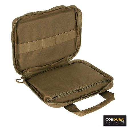 MALETIN PORTA PISTOLA CORDURA TAN