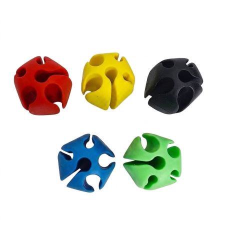 BOLA DE SUJECION PARA CAÑAS DE PESCA, 2 UNIDADES