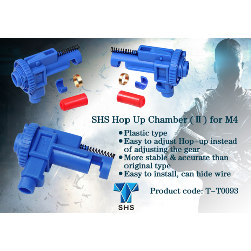 Camara hop up SHS para M4(T-T0093 azul)