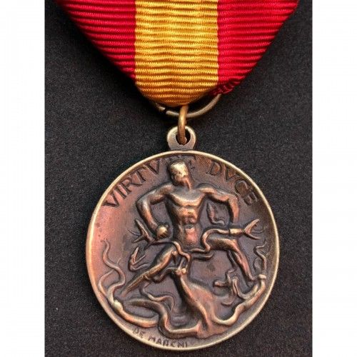 Medalla de los legionarios de Roma en la tierra de España