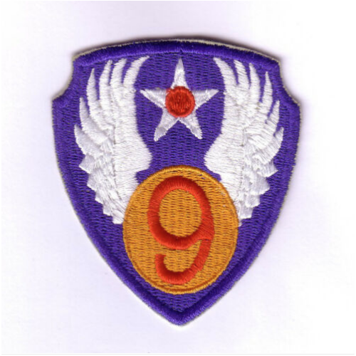 PARCHE 9TH ARMY AIR FORCE
