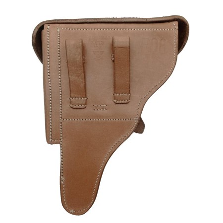 FUNDA PISTOLA P08 CUERO NATURAL