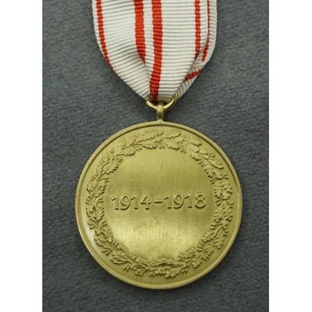 Medalla Conmemorativa Austriaca Primera Guerra Mundial 1914 - 1918