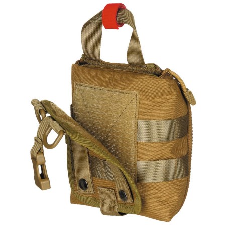 bolsa, primeros auxilios, pequeño, "MOLLE", coyote